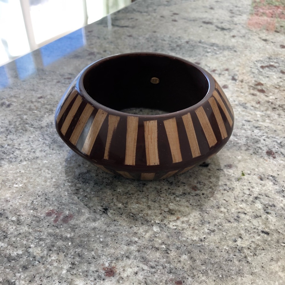 Wooden bangle